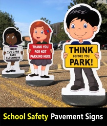 School Safety Pavement Signs